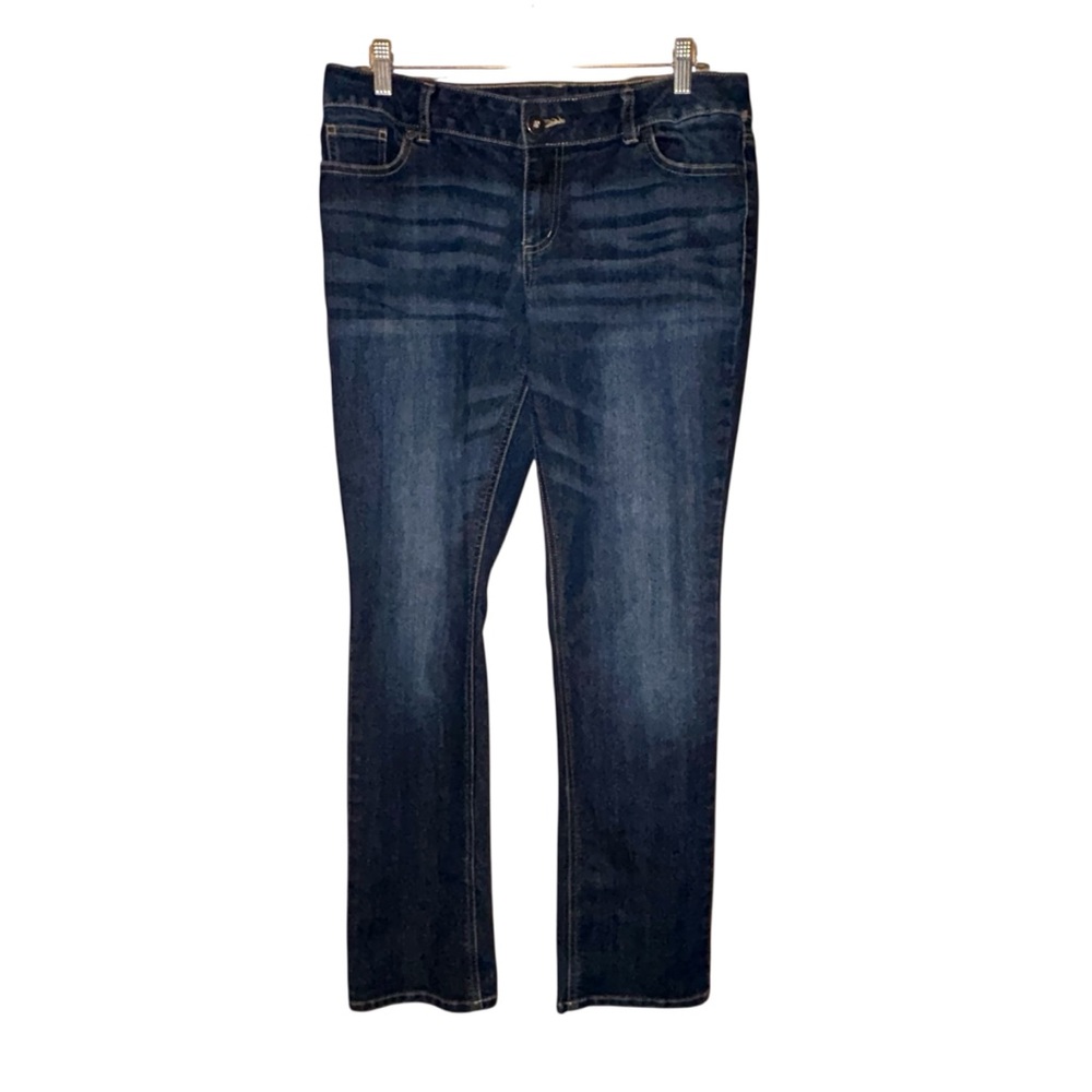 Maurices Women’s‎ Dark Wash Bootcut Jeans Size 11/12 Regular Stretch Denim